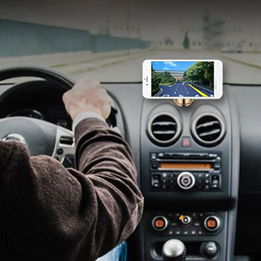 Прочный практичный 360 градусов вращающаяся паста автомобильное магнитное притяжение телефон для общего держателя