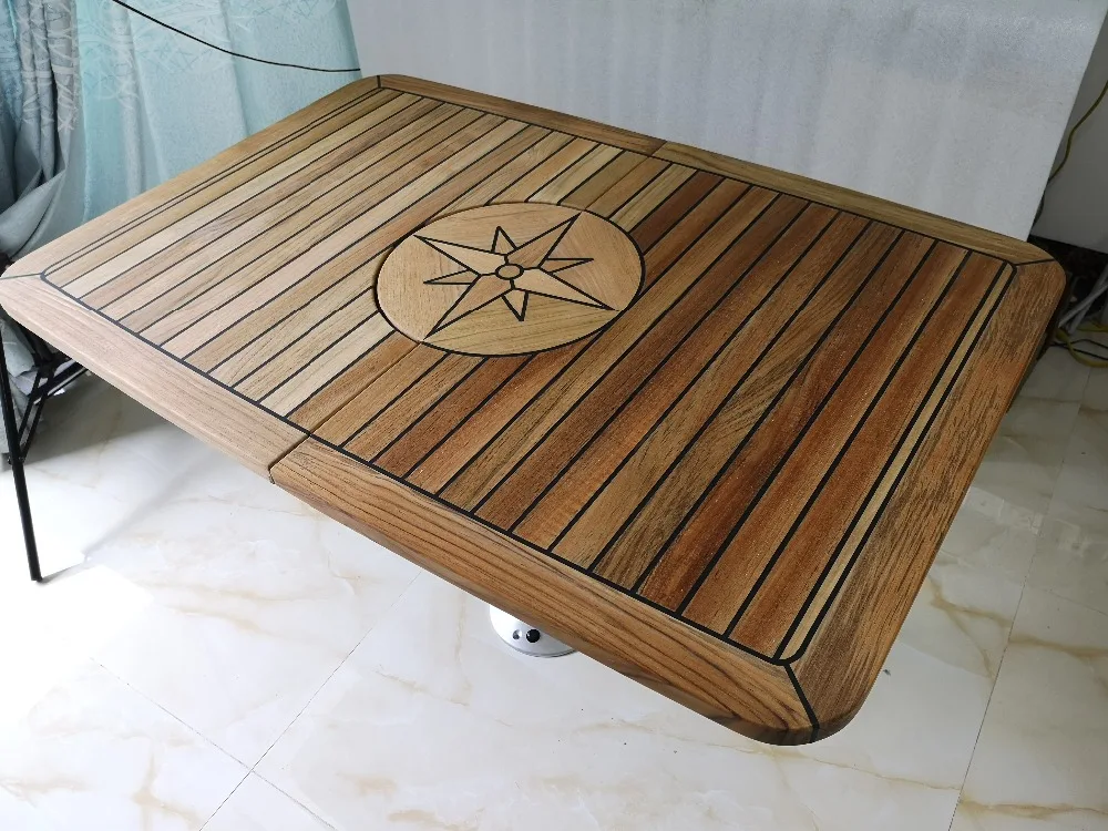 470/960*650 мм Складная столешница из тика с морской лодкой Nautic Star ...