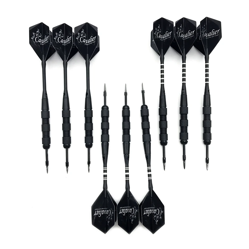 New Darts Accessories 3Pcs/set High-quality Nickel Plated Iron 18g Steel Tip Darts Black Alumium Alloy Shaft Flight Dardos Dart n6 high purity nickel plate pure nickel alloy sheet electroplating nickel anode