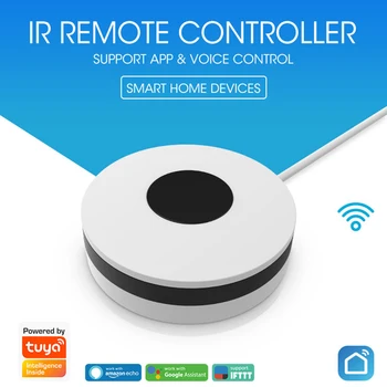 

WiFi IR Remote Control Multifunctional Smart Remote Controller for Air Conditioner TV Works with Google Home Echo IFTTT