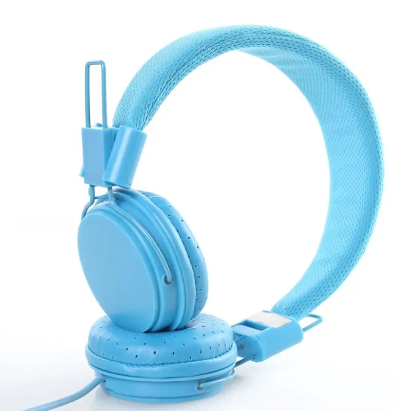 

Music Headset Colorful Headset Foldable Headphones Portable Phone PC Headset