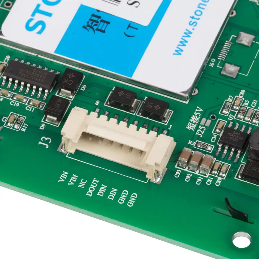 5,0 дюймовый дисплей HMI RS232 RS485 ttl интерфейс программируемый промышленный сенсорный контроллер