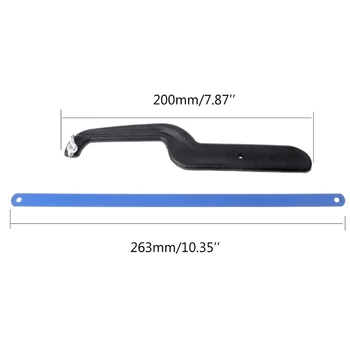 

12 Inch Light Duty Close Quarter Hacksaw Black with Blade 35ED