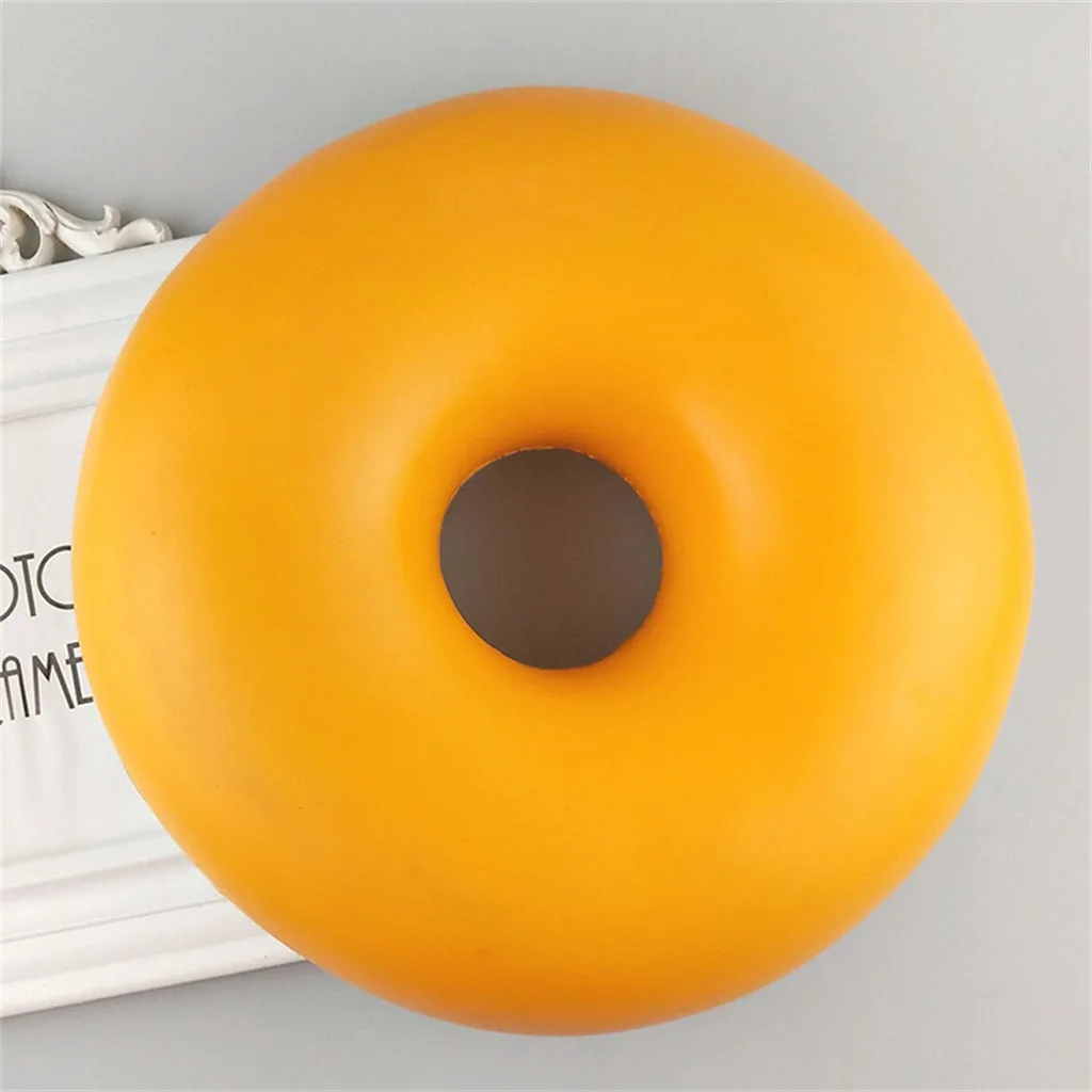 Игрушки для снятия стресса Kawaii Squeeze Toys мягкие очаровательные игрушки Jumbo Doughnut медленно растущий крем ароматизированный стресс W806