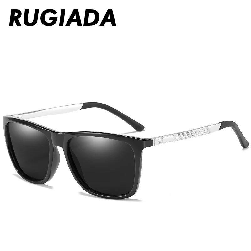 RUGIADA брендовые поляризованные мужские Квадратные Солнцезащитные очки Модные Винтажные женские солнцезащитные очки для путешествий для вождения мужские очки Oculos RA2084
