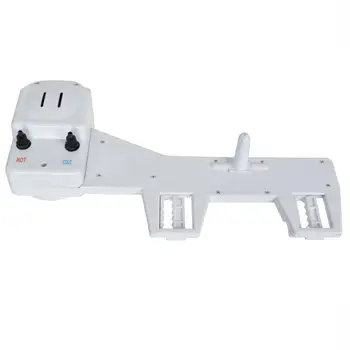 

Safe Washing Adjustable Toilet Hot And Cold Antibacterial Dual Nozzle Mechanical Bidet Water Spray Pressure Temperature Hygienic