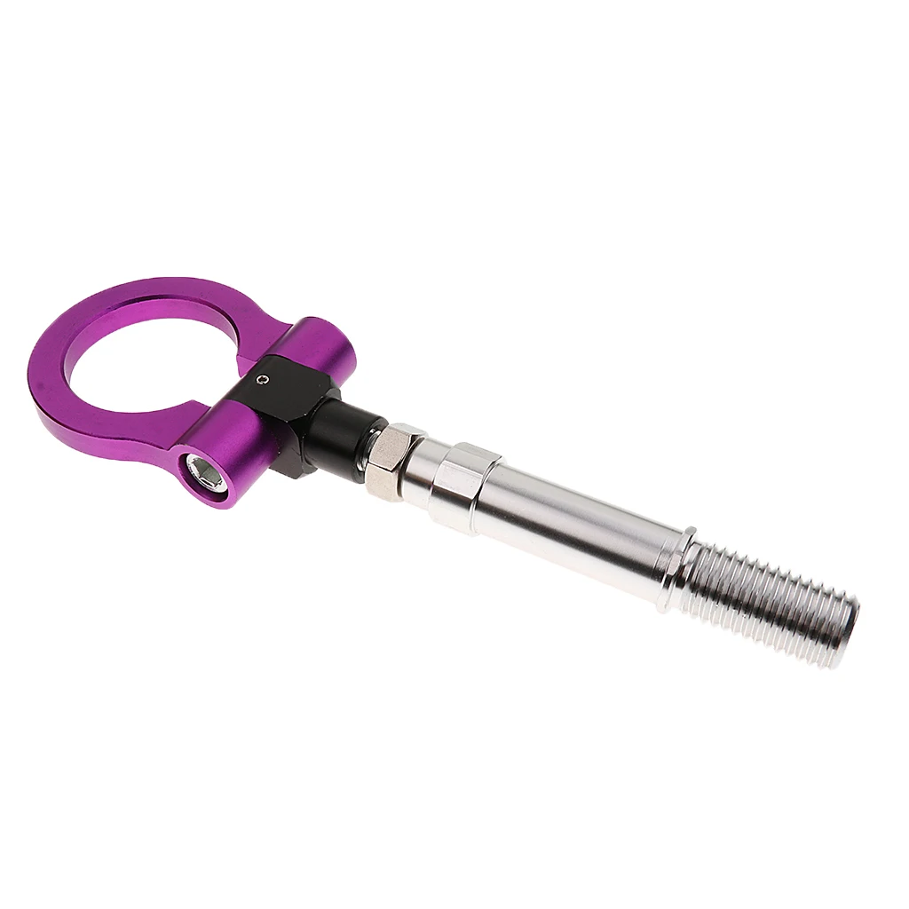 Aluminum Alloy Front Rear Bumper Racing Tow Hook for Mazda 3 2014-2016