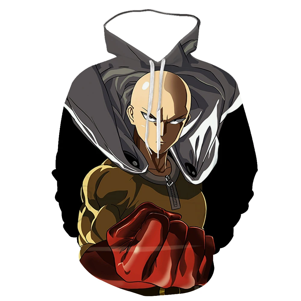 Короткая футболка с героями из японского аниме One Punch Man костюмы для косплея