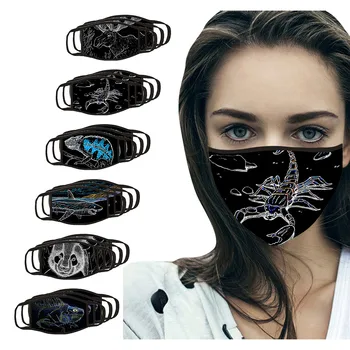 

3PCS Adult Windproof Face Shield Washable Mouth Mask Reusable Face Mask Face Shield Breathable Cloth mondmaskers Cubrebocas