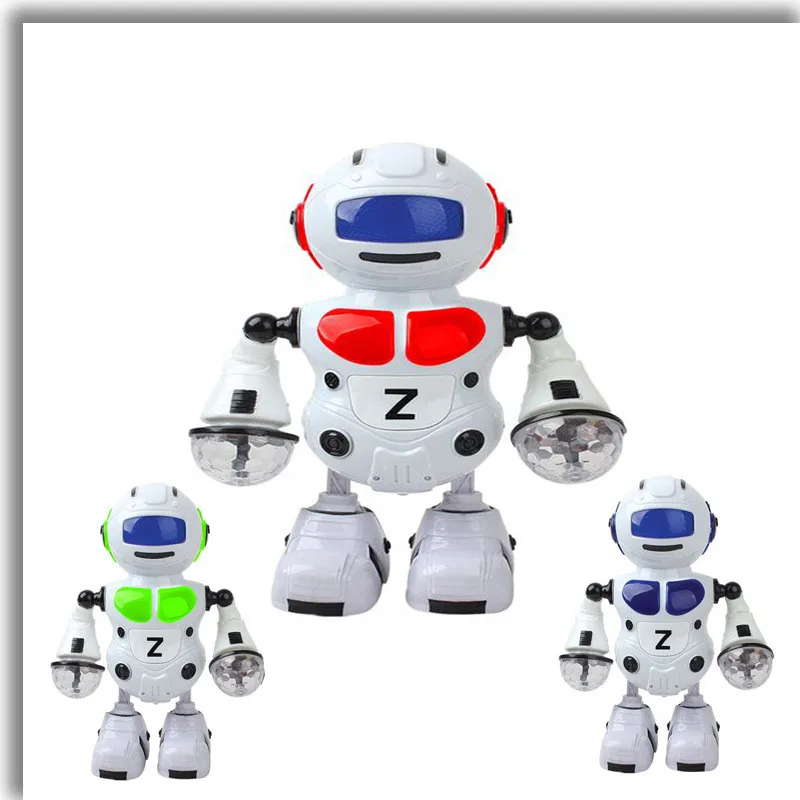Electronic Smart Space Dancing Robot Singing Music Cool LED Light Dance Robot Interactive Astronaut Toy boy girl friend toy Gift 2