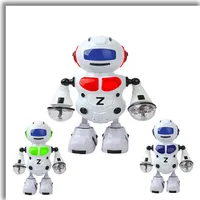 Electronic Smart Space Dancing Robot Singing Music Cool LED Light Dance Robot Interactive Astronaut Toy boy girl friend toy Gift 2