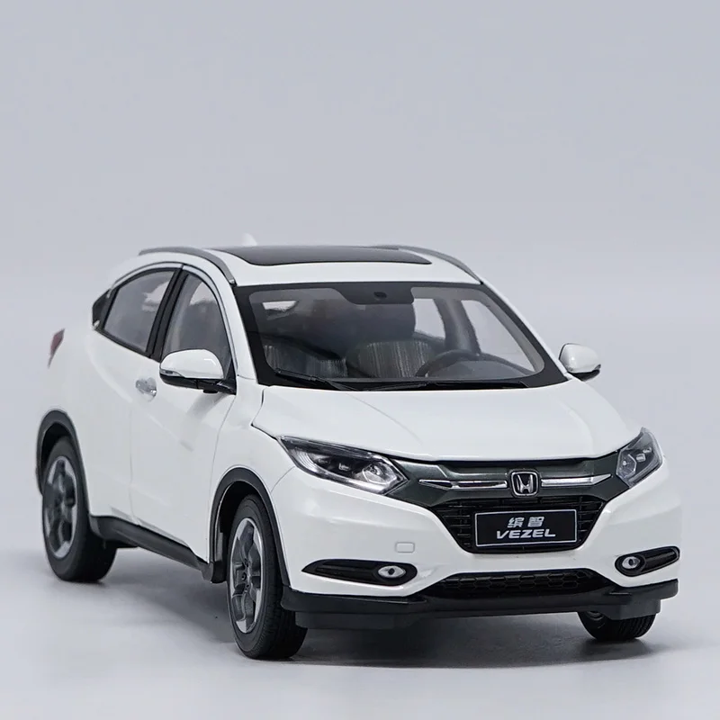 Высокая тщательная 1:18 Honda VEZEL сплав модель автомобиля статические металлические модельные автомобили оригинальная коробка для коллекции