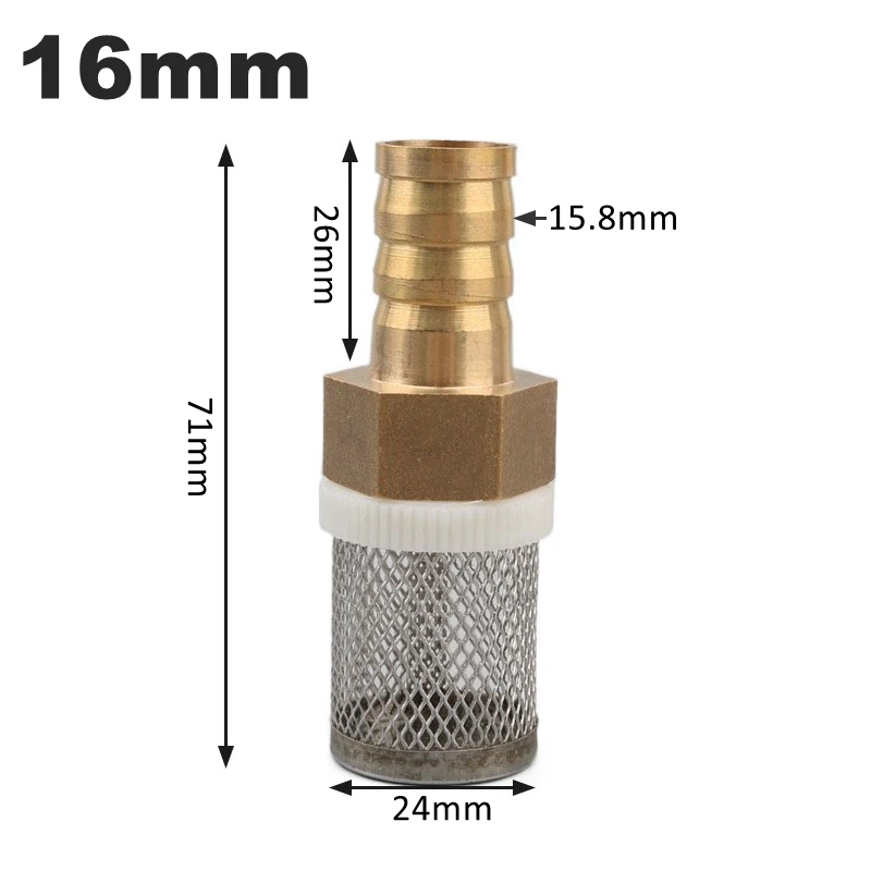 drip and micro sprinkler kit 1pc Brass 6~25mm Hose Filter Garden Irrigation Filters Car Washer Sprayer Pump Filtering Net Stainless Steel Mesh Filter gravity fed drip irrigation kit