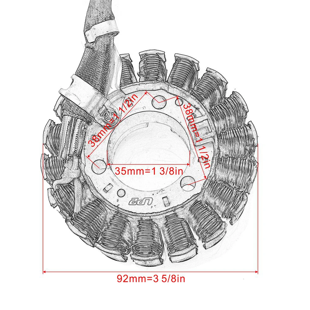 Катушка зажигания мотоцикла статора магнит для Honda NSS250 Forza 250 MF06 1997-2003 NSS250 рефлекс Джаз 2001 2002 2003