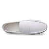 Spring Autumn Mens Casual Leather Loafers Men Loafer Shoes Mocasines Hombre Mocassini White Black Slip-On Big Size Dropshipping 5