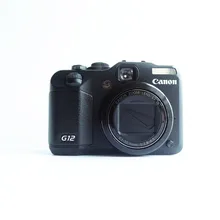 Б/у Canon PowerShot G12 10.0MP 2,8 ''экран 5x зум цифровая камера откидной экран черный