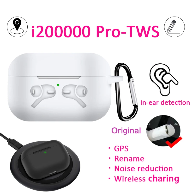 Original i200000 TWS air pro3 GPS Positioning Name Change Smart Sensor Bluetooth Earphone pk i10000 i90000 pro i9000max H1 1536u Original i200000 TWS air pro3 GPS Positioning Name Change Smart Sensor Bluetooth Earphone pk i10000 i90000 pro i9000max H1 1536u