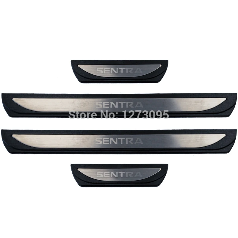 

For Nissan Sentra 2012-2017 2018 Stainless Door Sill Scuff Plate Protector Trim Kick Guard Pedal Step Car Styling Accessories