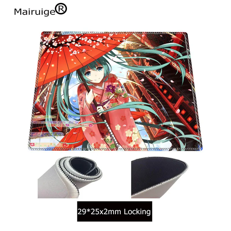  Computer Speed Mouse Pads Japanese Anime Girl Gaming Mouse Pad Rubber Gamer Soft Comfort Mouse Mat 
