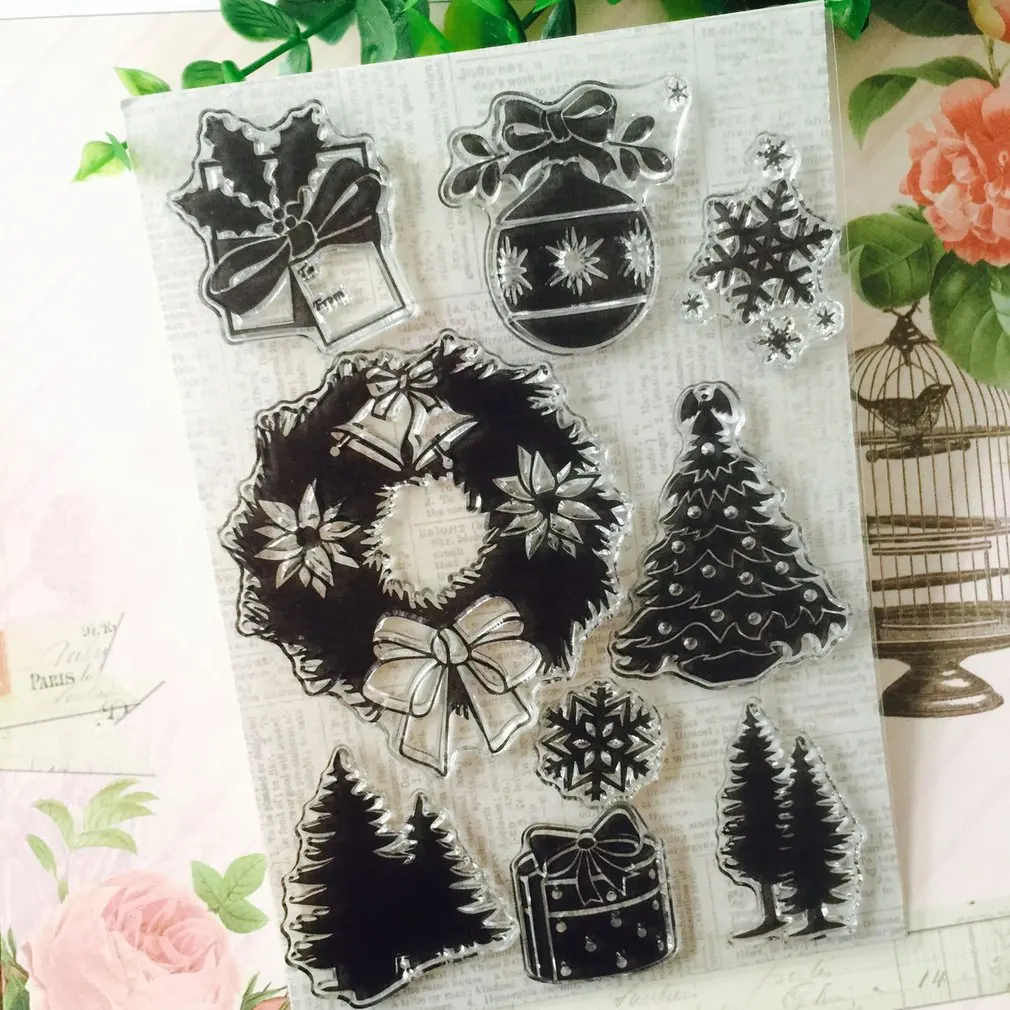 Прозрачный силиконовый для девочек фотоальбом скрапбук DIY декоративные бумажные открытки ручной работы подарок