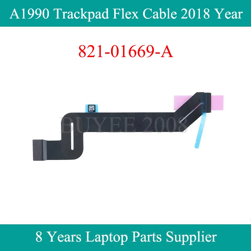 Testato 15.4 "A1990 Trackpad Flex Cable Muslimah Per Macbook Pro Retina A1990 Touchpad Cable 2018 Anno 821-01669 Sostituzione