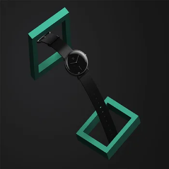 

XIAOMI Mi Smart Watch Life Waterproof with Double Dials Alarm Sport Sensor Pedometer Time Leather Band Mi Home APP