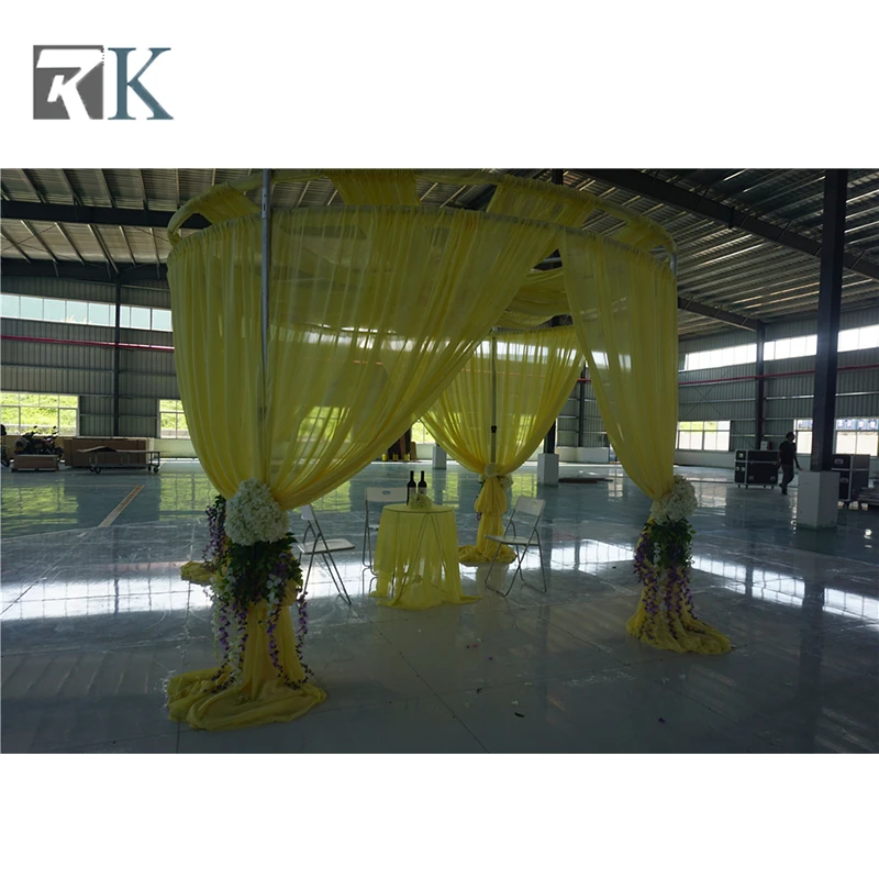 portable pipe and drape stage backdrop hardware curtain wedding tent event hall room decor | Дом и сад