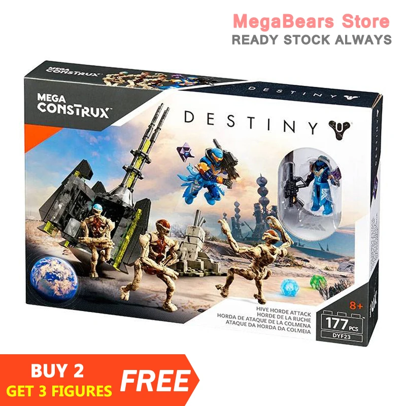 Строительные блоки мега-БЛОКС Destiny DYF23 улей Орда строительные игрушки | Игрушки и