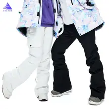 

2020 VECTOR Men Women Ski Pants Winter Warm Windproof Waterproof Outdoor Sports Snowboard Skiing New Trousers Plus Size