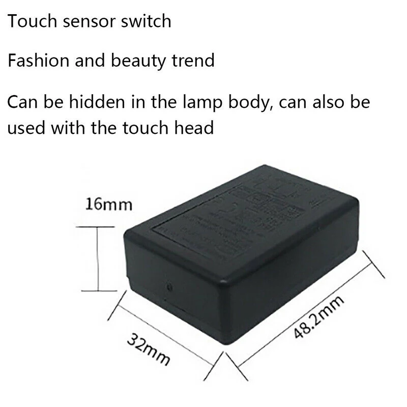 1pc AC 220-240V Light Lamp Touch Sensor Switch Desk Light Parts Touch Control Sensor Dimmer for Bul - 4000262707905