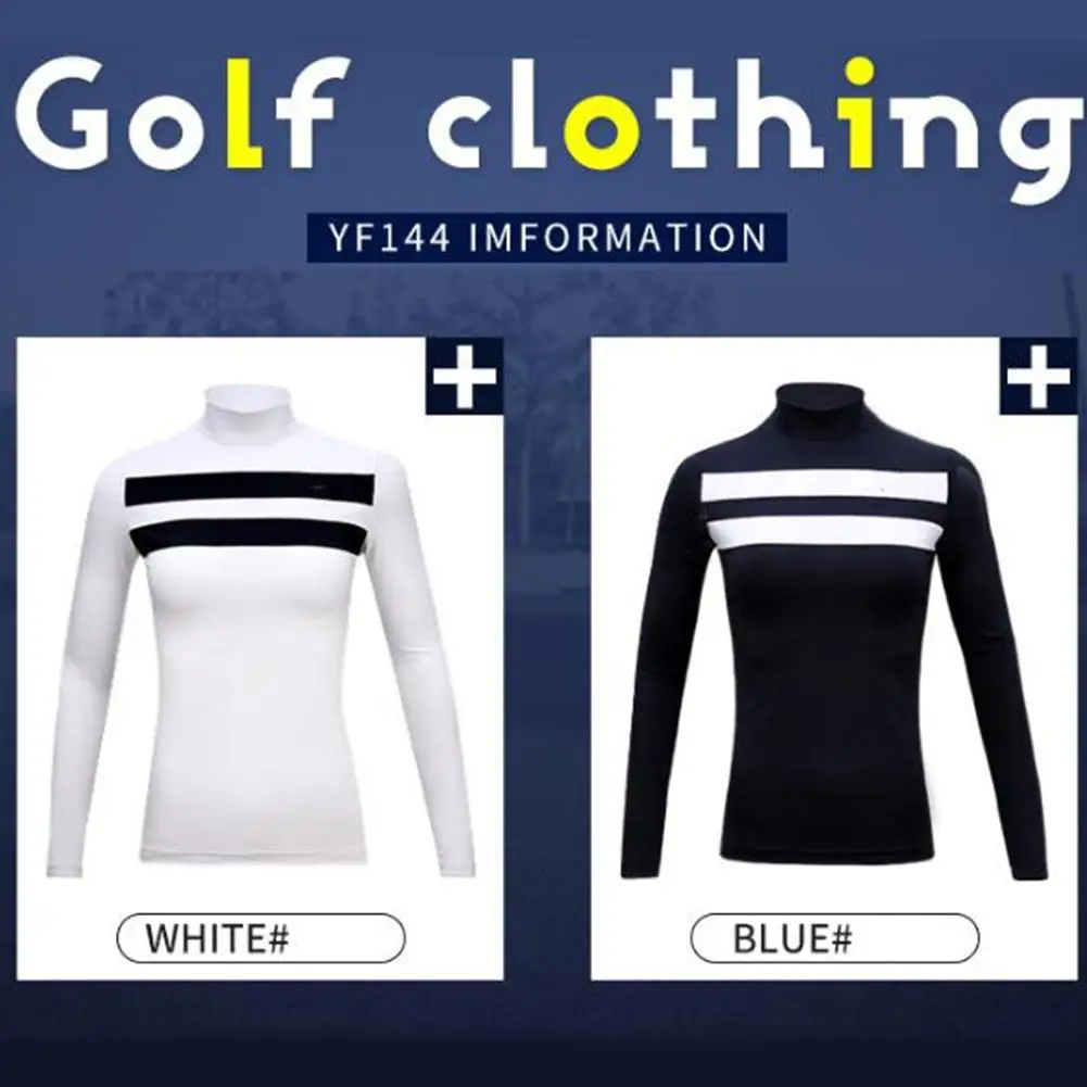 Studyset Golf Sun Block Базовая рубашка из молочного волокна с длинными рукавами осенне-зимняя одежда