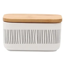 Инструмент для кофе домашний сахарный герметичный органайзер для специй бамбуковая крышка кухонная банка для хранения орехов чайный контейнер для круп