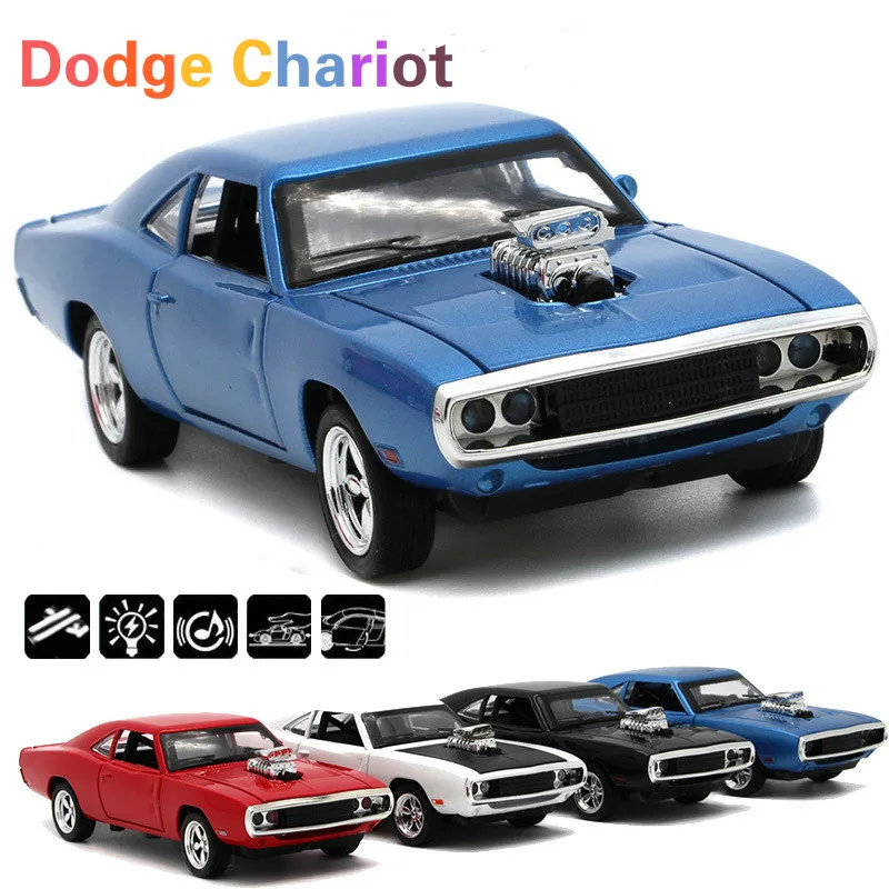 

Speed-7 Vehicle Model Dodge Challenger Sports Car Children's Toy Alloy Vehicle Model