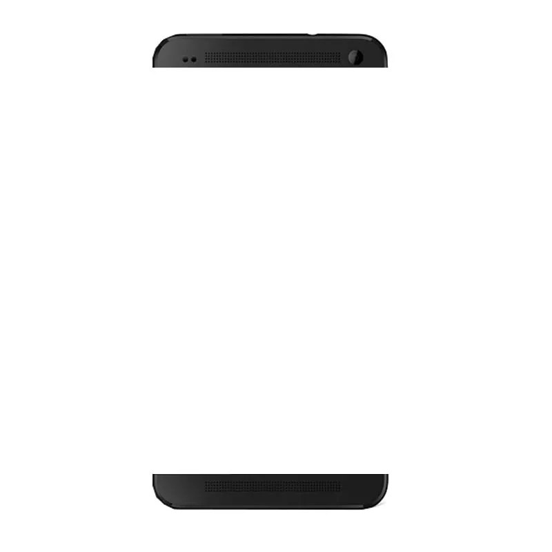Для htc one M7 801e 801n Крышка батарейного отсека задняя крышка корпуса задняя крышка для htc ONE M7 замена крышки батарейного отсека части - Цвет: Black