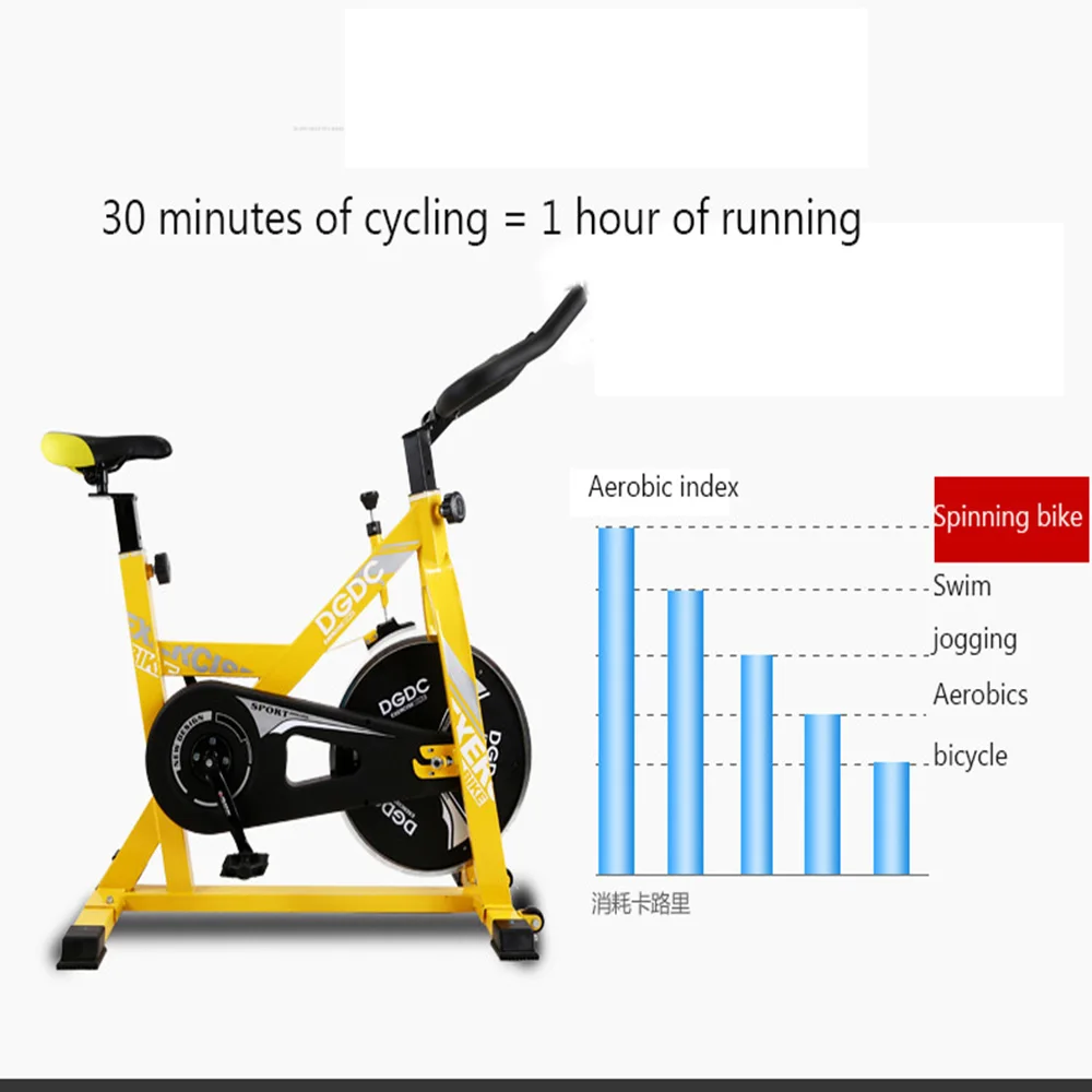 1 hour exercise bike