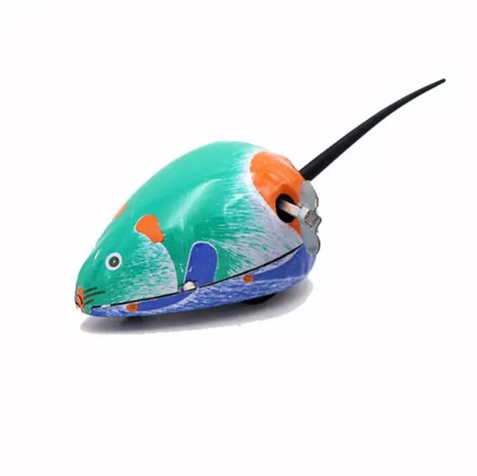 3Pcs/Lot Kids Classic Tin Wind Up Clockwork Toys Jumping Frog Mouse Rooster Vintage Toy New Action Figures Toy For Children GYH
