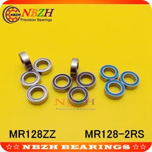 NBZH цена продажи MR128ZZ MR128-2RS SMR128ZZ SMR128-2RS 8X12X3,5 мм шарикоподшипники MR128/L-1280 ZZ MR128RS MR128-2RS