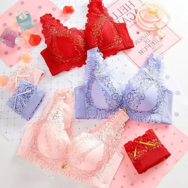 Sexy Deep U Cup Bras For Women Push Up Lingerie Bra Wire Free Bralette Backless Plunge Intimates Female Underwear