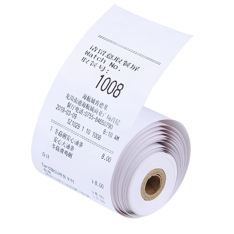 

Thermal Paper 57*40mm 36 Rolls Mobile Bluetooth Cash Register Paper 11m Roll Supermarket Restaurant Computer Ticket Print Paper