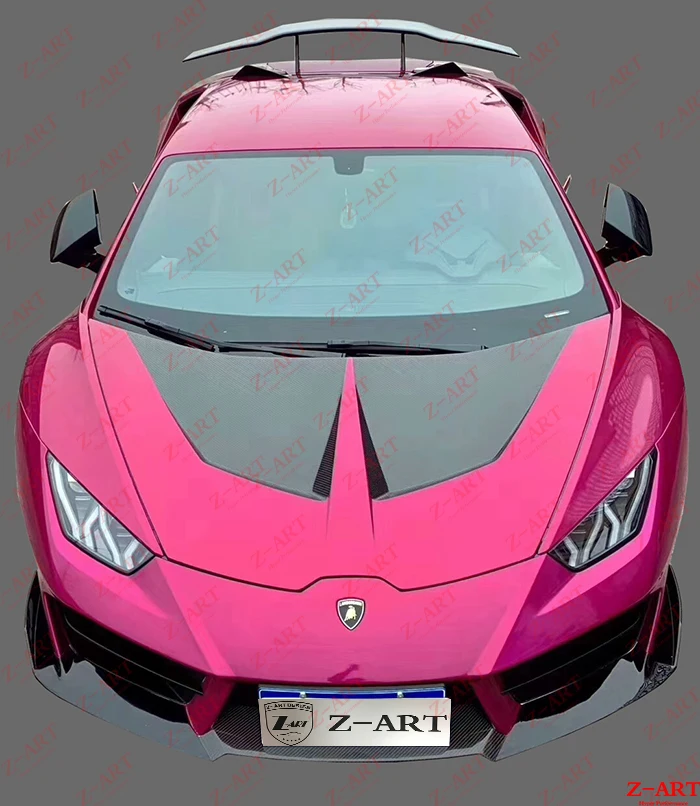 Z-ART передняя крышка из углеродного волокна для Lamborghini Huracan из углеродного волокна передняя крышка багажника для Lamboghini LP580 LP610 LP640