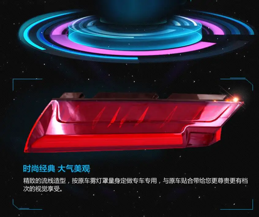 Год задний фонарь для ChangAn CS55 задний фонарь автомобильные аксессуары светодиодный DRL Taillamp для ChangAn CS55 противотуманные фары