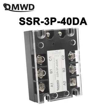 

40A DC control AC three phase Solid state relay SSR ac three