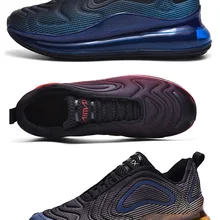 Классический Для мужчин обувь воздухопроницаемая комфортная обувь на открытом воздухе мужские туфли для повседневной носки на массивной Кроссовки C воздушными подушками, сникерсы, большие Размеры; большие размеры 39-47