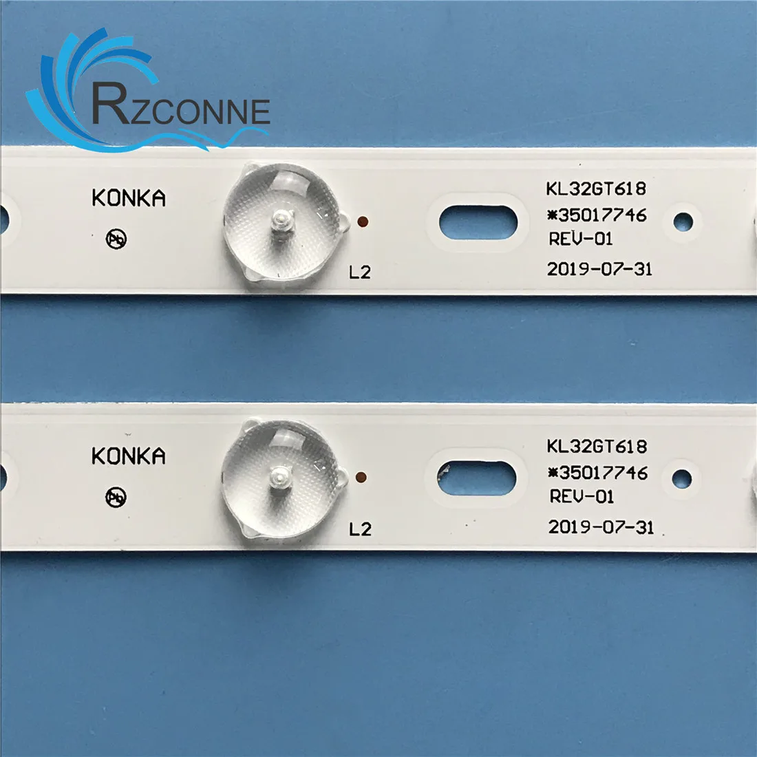 Светодиодный лент подсветки 6 в/644 мм 10 ламп для телевизора KONKA KL32GT618 35017727 REV 01 32 дюйма|Лампы чтения| |