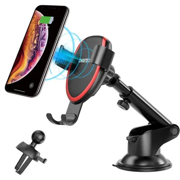 

CHOETECH 7.5W Gravity Car Phone Charger Holder Adjustable Wireless Car Charger for iPhone 11 Pro for Samsung Galaxy S20 Ultra