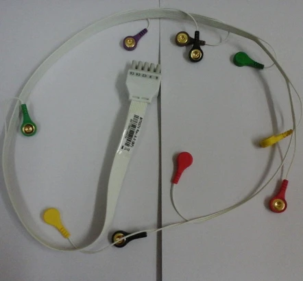 10-Lead ECG Cable for Holter Monitoring Recorder System
