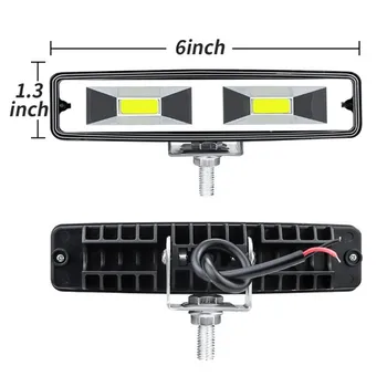 

48W Led Car Light Bar Offroad 2 Lights Led Lights For Car Auto Motorcycle Truck Boat Tractor Trailer SUVs Forklifts Work Light