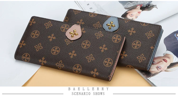 Long Women Wallets Top Quality PU Female Wallets 11 Card Holders Fashion Female Purse Brand Wallet For Girls