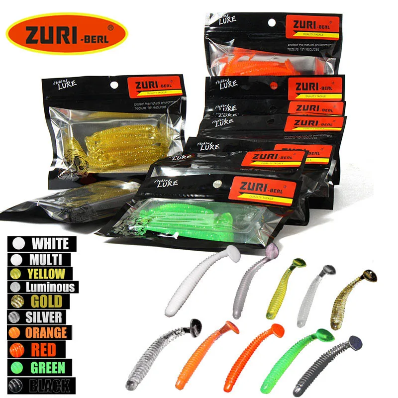 Zuriberl River Fishing Lures Saltwater Soft Lure Sea Pike Fishing Lure