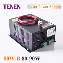 80W-B CO2 лазерной Питание 80 W 110 V/220 V высокое Напряжение для гравировки резки и соответствием с лазерной трубки гарантия 1 год